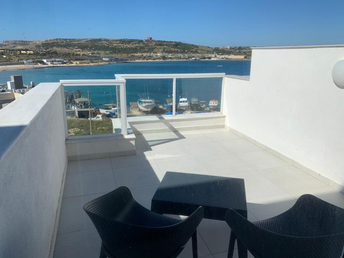Апартаменты Sea View Penthouse Mellieha Bay Экстерьер фото